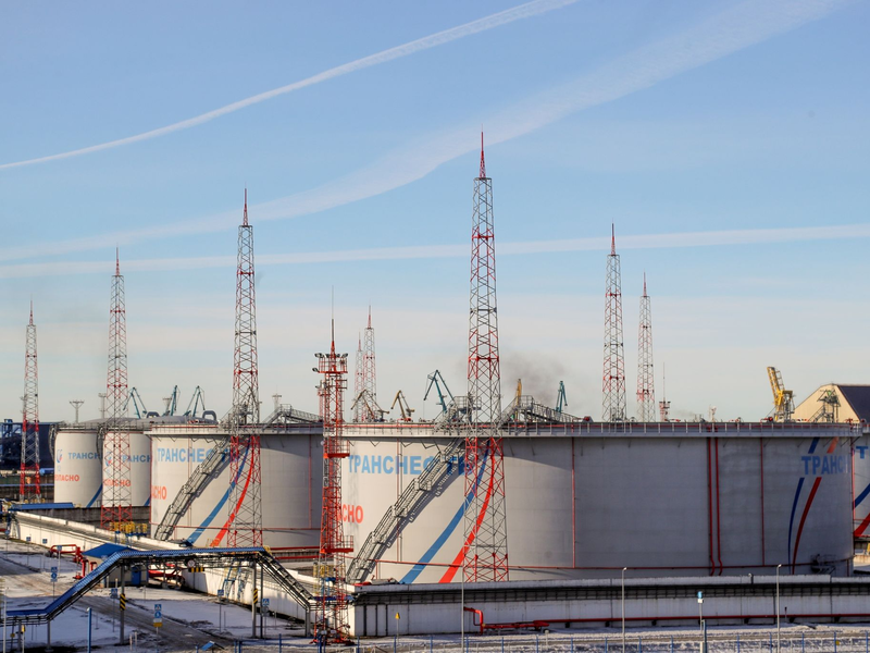 Transneft hat das Monopol auf Ölpipelines in Russland (Archivbild) - Foto: Stringer/dpa