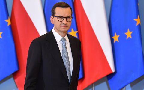 Sein Versuch einer Regierungsbildung ist höchstwahrscheinlich zum Scheitern verurteilt: Mateusz Morawiecki. - Foto: Radek Pietruszka/PAP/dpa