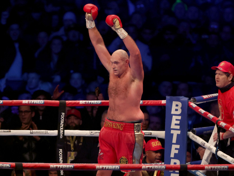 Der Kampf zwischen Tyson Fury und Alexander Usyk soll im Februar in Saudi-Arabien stattfinden. - Foto: Ian Walton/AP/dpa