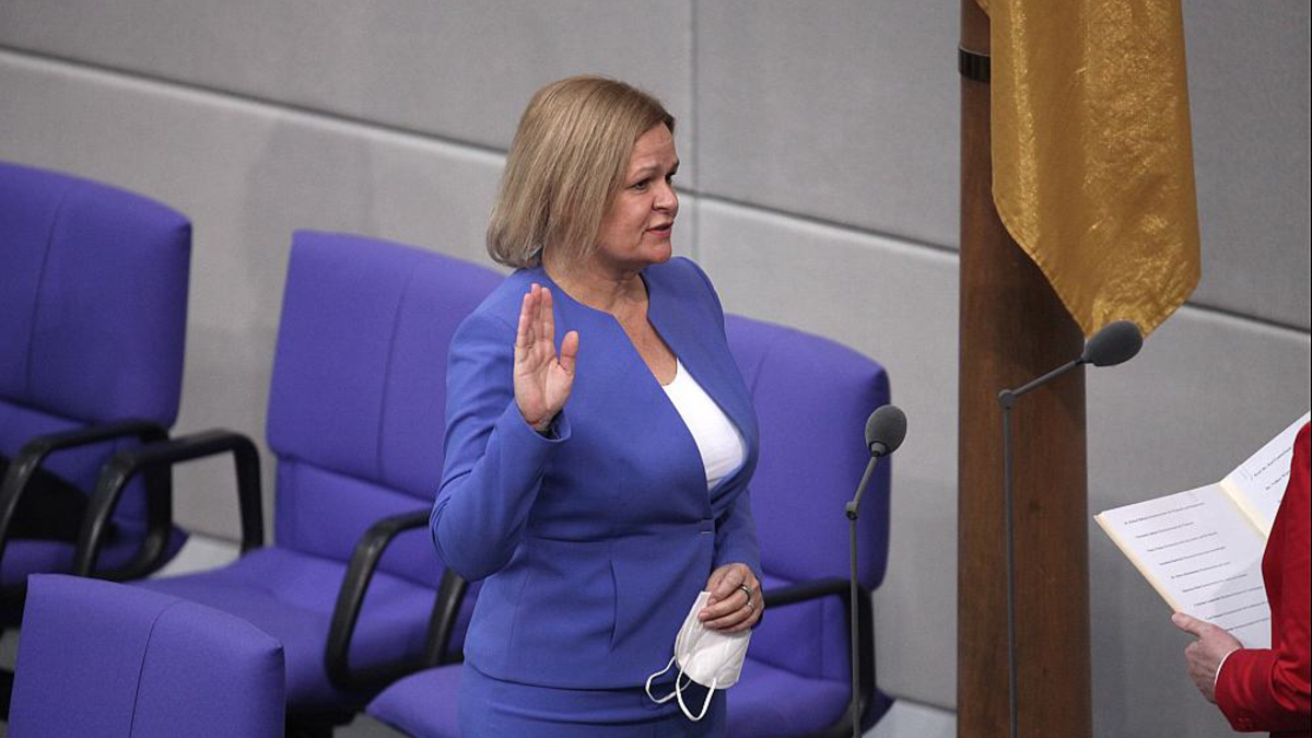 Nancy Faeser - Foto: ?ber dts Nachrichtenagentur