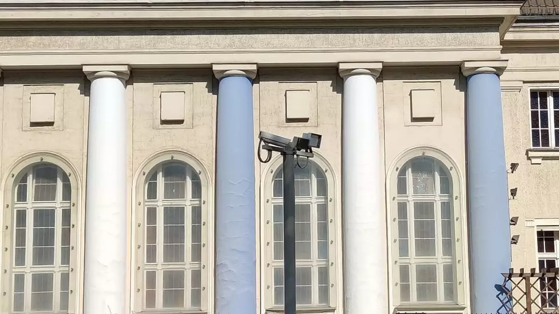 Synagoge mit Kameraüberwachung - Bild: ?ber dts Nachrichtenagentur