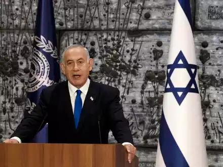 Israels Premier Netanjahu sieht die Kriegsziele im Iran fast erreicht. (Archivbild)   - Foto: Maya Alleruzzo/AP/dpa