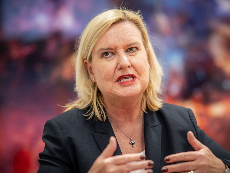 Die Wehrpflicht könne in ein Gesellschaftsjahr nach schwedischem Vorbild eingebettet werden, so die Wehrbeauftragte Eva Högl (SPD). - Foto: Michael Kappeler/dpa