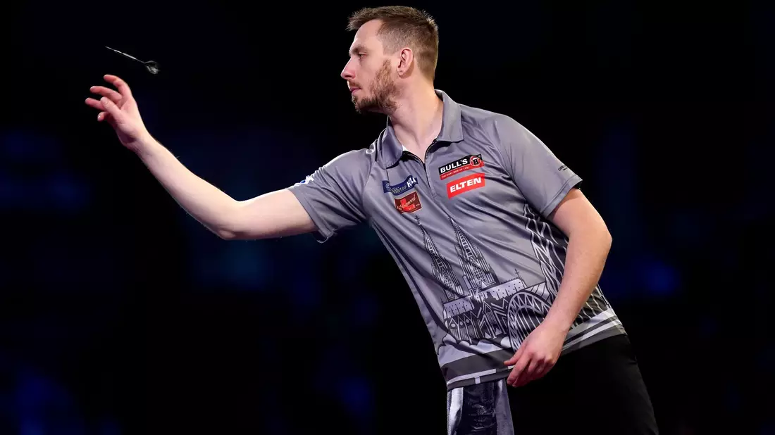 Ist für die Darts-WM qualifiziert: Florian Hempel. - Bild: John Walton/PA Wire/dpa