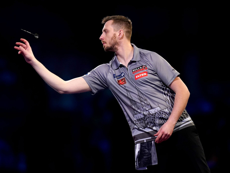 Florian Hempel ist bei der Darts-WM in London ausgeschieden. - Foto: John Walton/PA Wire/dpa