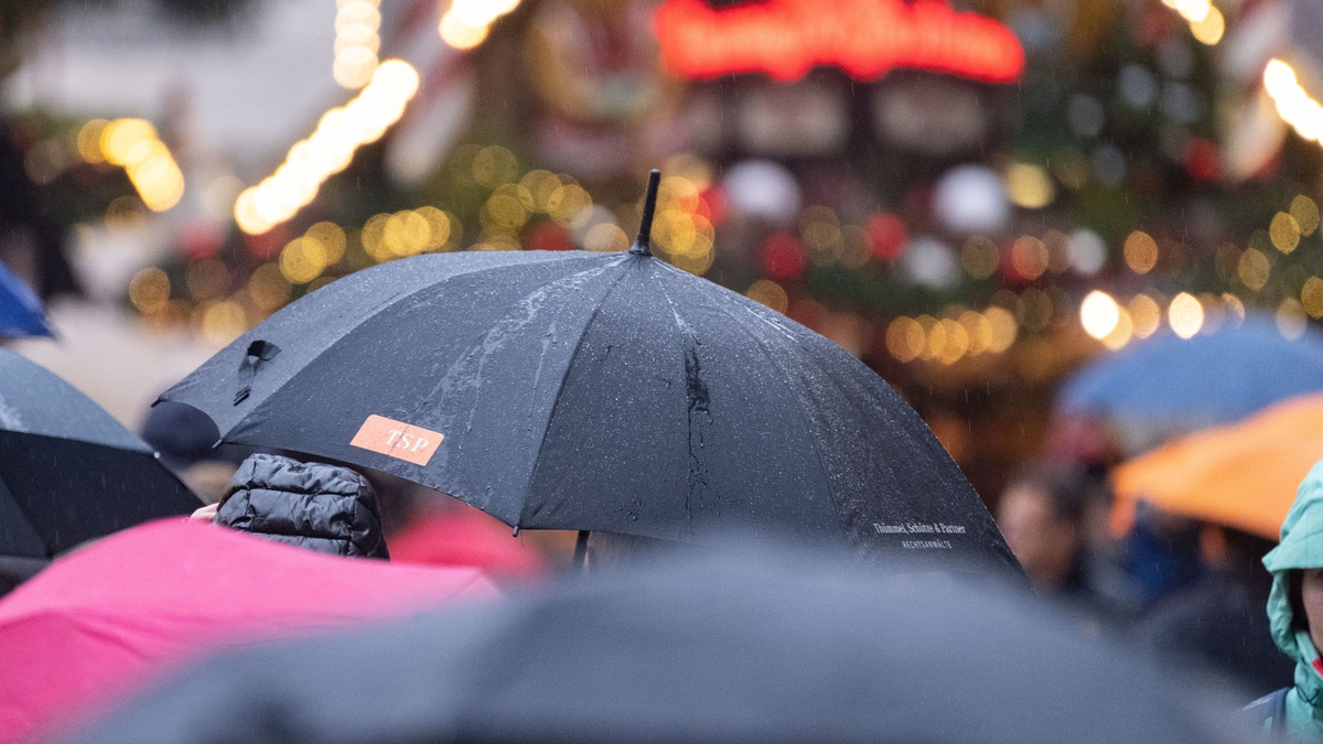 Nass wird es in den kommenden Tagen immer mal wieder.  - Foto: Marijan Murat/dpa