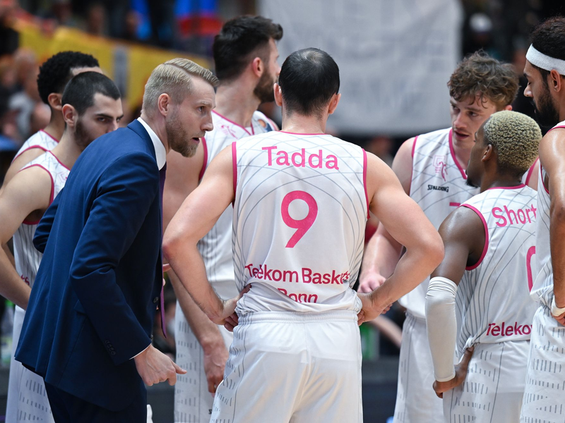 Die Telekom Baskets Bonn sind Ulm ins BBL-Finale gefolgt. - Foto: Hendrik Schmidt/dpa/Archivbild