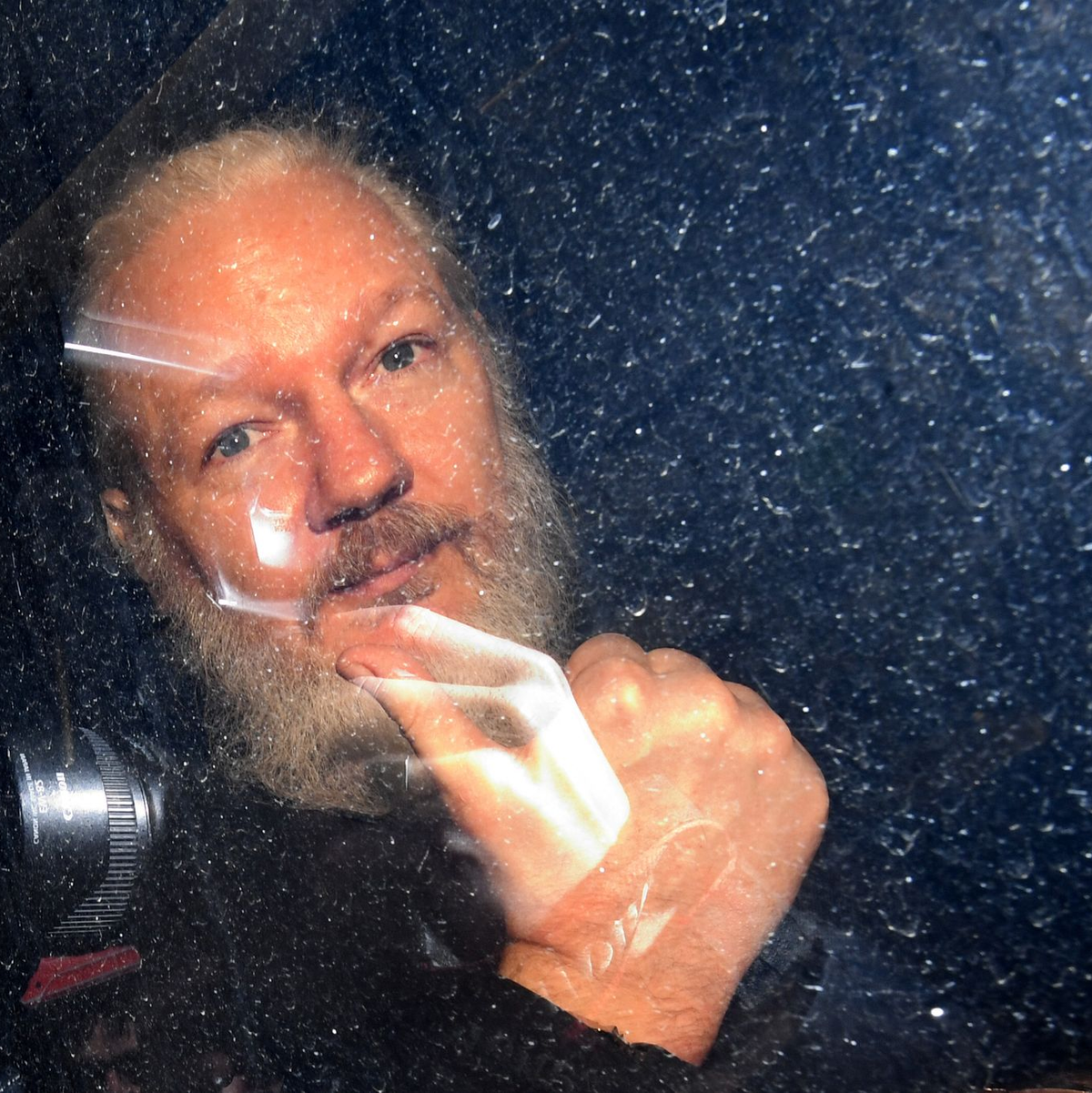 Seit April 2019 saß Assange im Londoner Hochsicherheitsgefängnis Belmarsh ein. - Foto: Victoria Jones/PA Wire/dpa