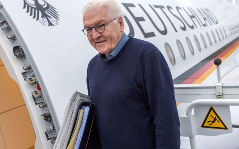 Bundespräsident Frank-Walter Steinmeier wird zu einem Gespräch im Weißen Haus erwartet. - Foto: Jens Büttner/dpa Bundespräsident Frank-Walter Steinmeier wird zu einem Gespräch im Weißen Haus erwartet. - Foto: Jens Büttner/dpa