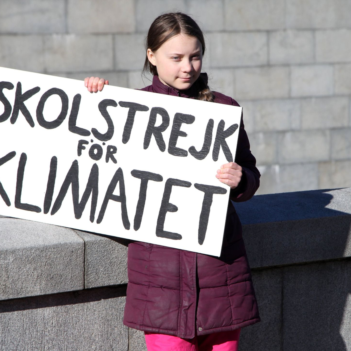 «Als ich 2018 angefangen habe, zu streiken, hätte ich nie damit gerechnet, dass das zu irgendetwas führen würde»: Greta Thunberg. - Foto: Steffen Trumpf/dpa