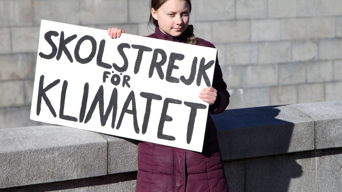 «Als ich 2018 angefangen habe, zu streiken, hätte ich nie damit gerechnet, dass das zu irgendetwas führen würde»: Greta Thunberg. - Foto: Steffen Trumpf/dpa