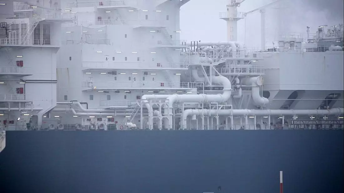 Schwimmendes LNG-Terminal in Wilhelmshaven - Bild: ?ber dts Nachrichtenagentur