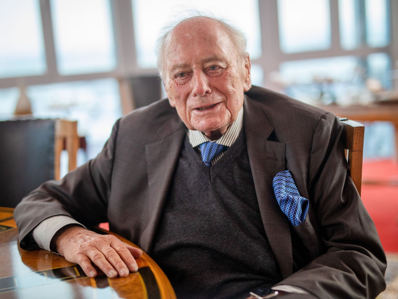 Reinhold Würth, Vorsitzender des Unternehmensbereirats der Würth-Gruppe, hat seine Mitarbeiter vom Wählen der AfD abgeraten. - Foto: Christoph Schmidt/dpa