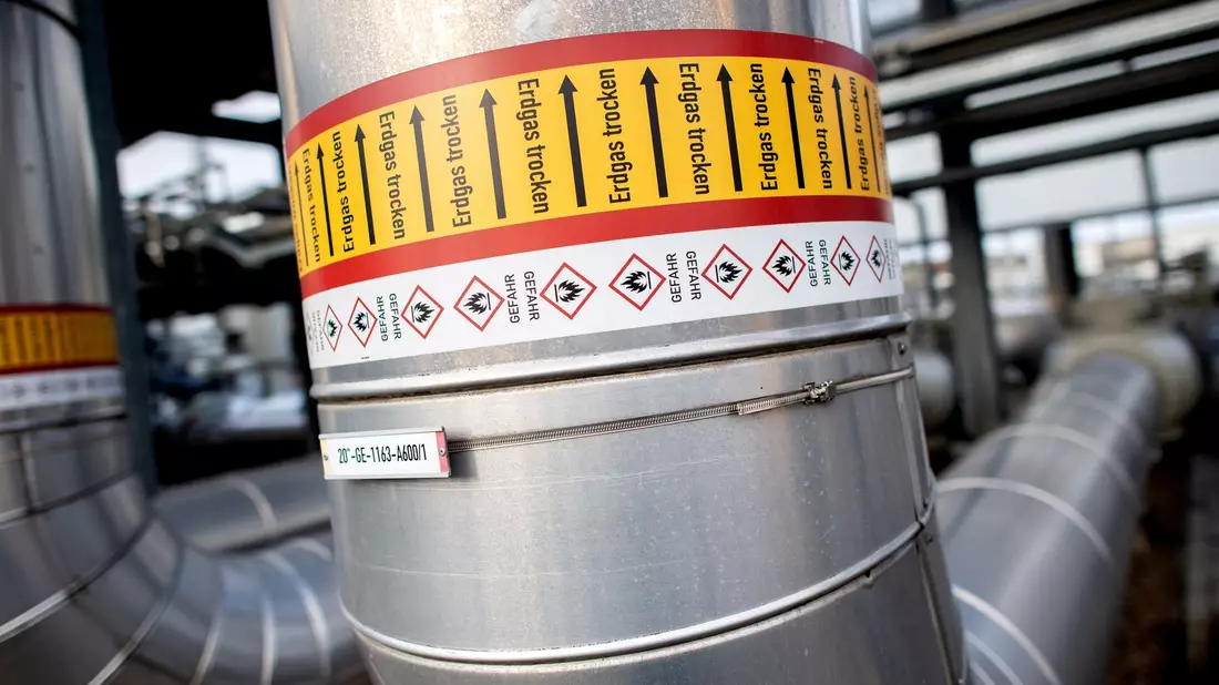 Der Speicher im niedersächsischen Rehden verzeichnet gar einen Füllstand von 97,42 Prozent. - Bild: Hauke-Christian Dittrich/dpa
