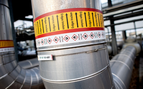 Der Speicher im niedersächsischen Rehden verzeichnet gar einen Füllstand von 97,42 Prozent. - Foto: Hauke-Christian Dittrich/dpa