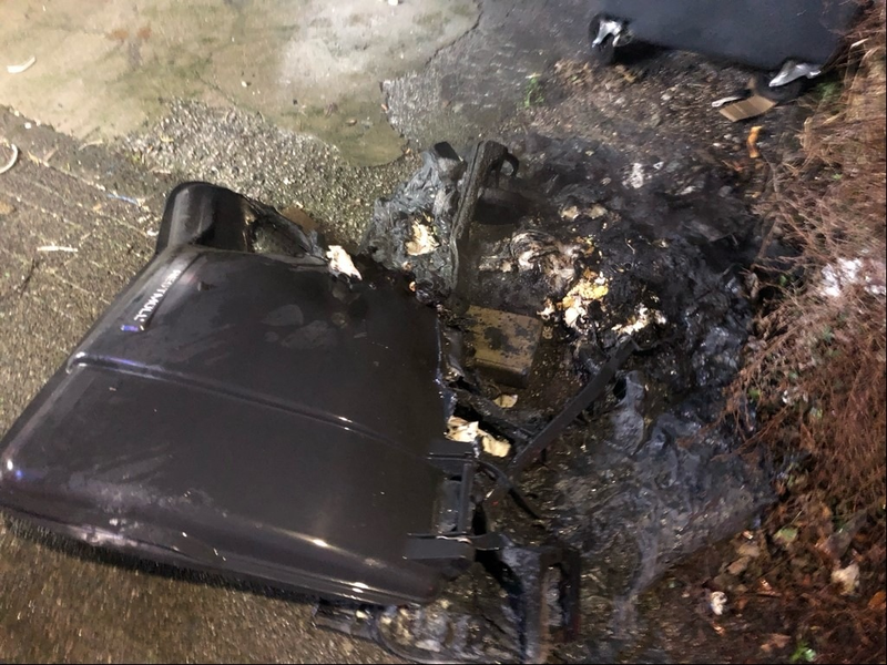 POL-MI: Nächtliche Brandserie: Mehrere Feuer halten Einsatzkräfte in Atem - Foto: presseportal.de