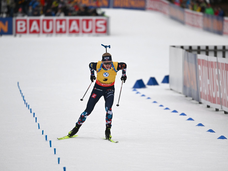  Johannes Thingnes Bö bestritt das erste Rennen nach seiner Abschiedsverkündung. - Foto: Sven Hoppe/dpa