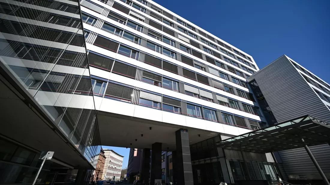 Blick auf das Frankfurter Gerichtsviertel in dem auch die Generalstaatsanwaltschaft ihren Sitz hat. - Bild: Arne Dedert/dpa