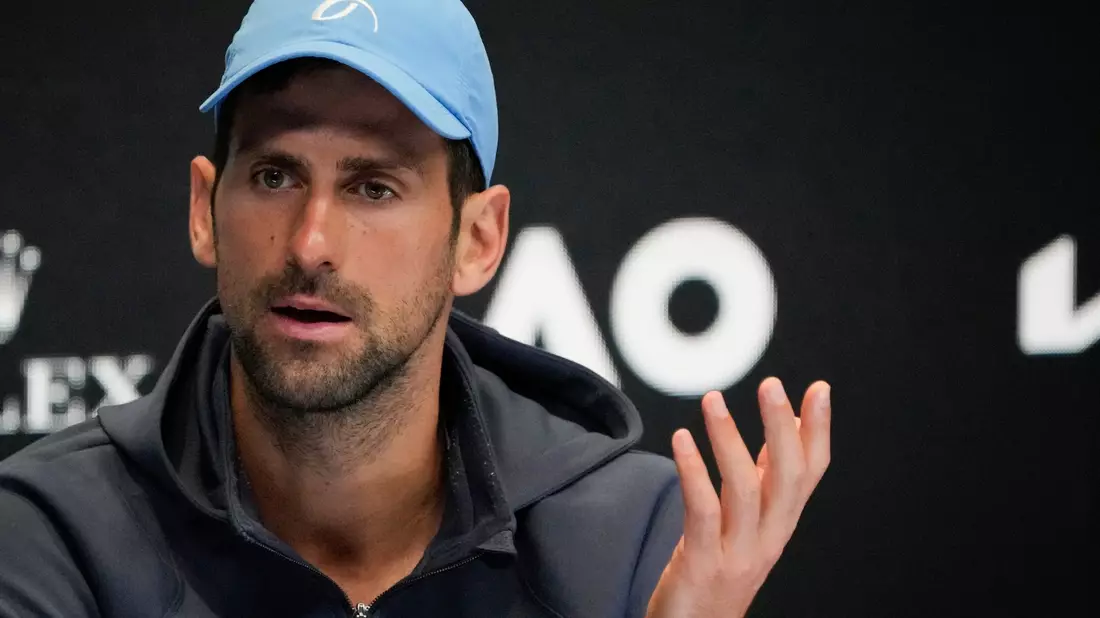 Novak Djokovic ist bei den Australian Open der große Favorit. - Bild: Aaron Favila/AP/dpa