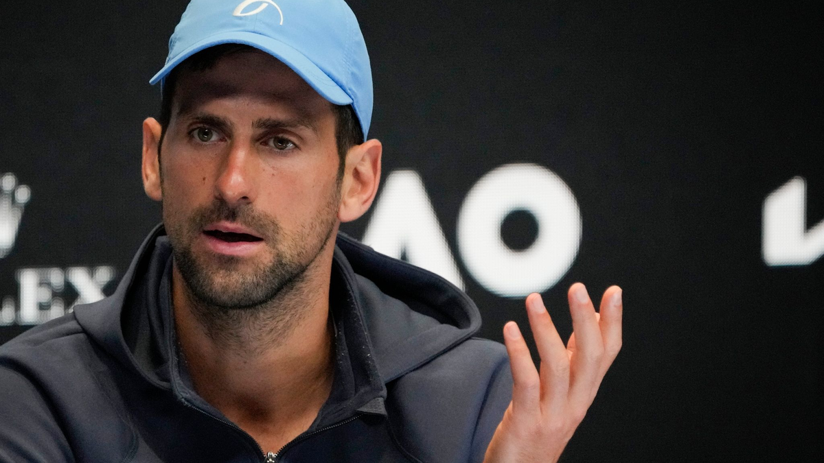 Novak Djokovic ist bei den Australian Open der große Favorit. - Foto: Aaron Favila/AP/dpa