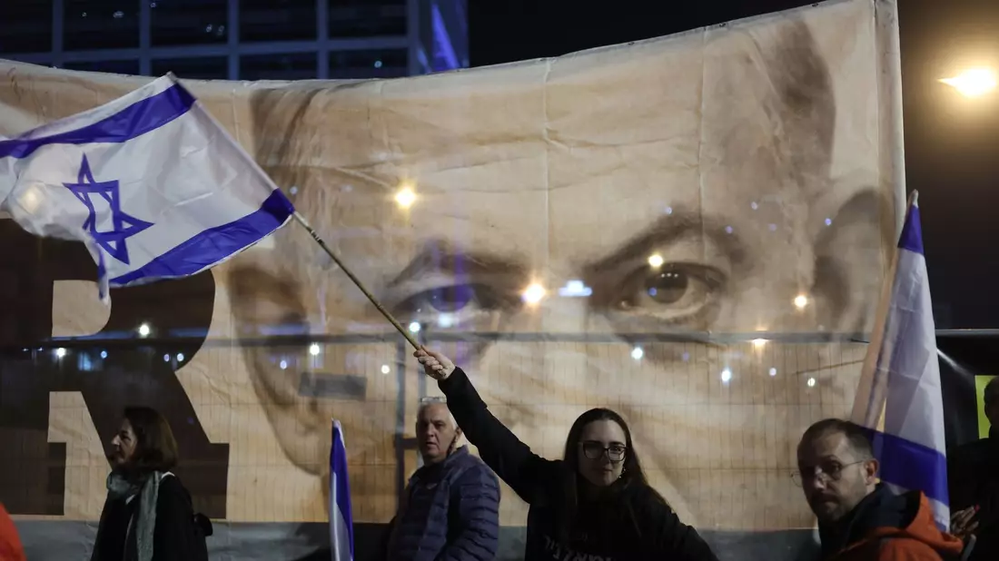 Die Protestbewegung ist eine der größten in der Geschichte Israels, einem Land mit rund 9,4 Millionen Einwohnern. - Bild: Ilia Yefimovich/dpa