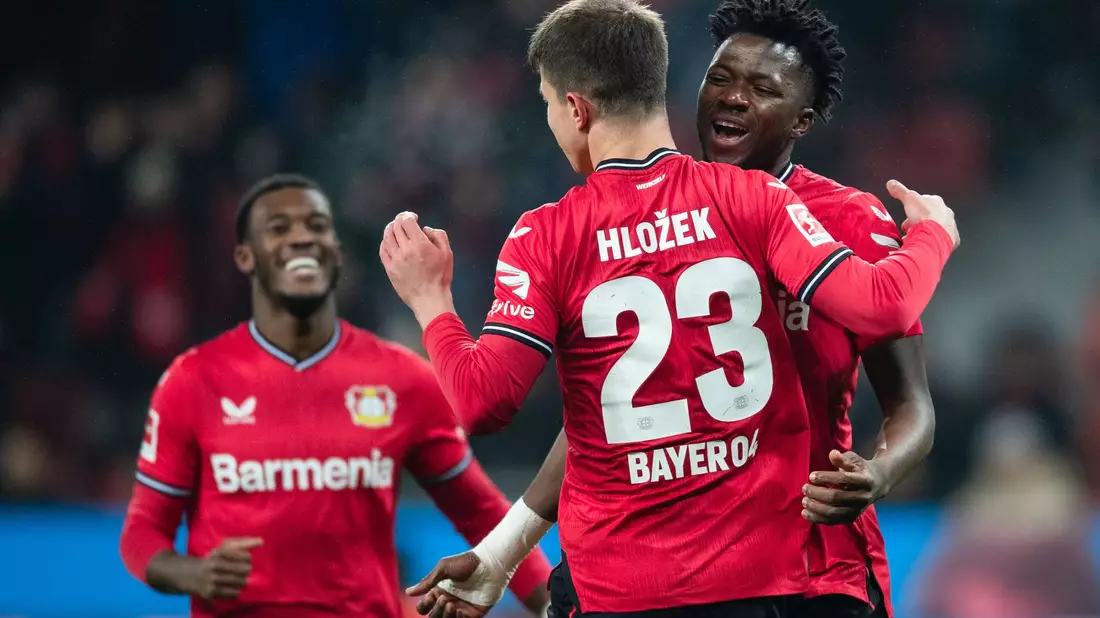 Patrik Schick jubelt nach seinem Treffer zum 2:0. - Bild: Marius Becker/dpa