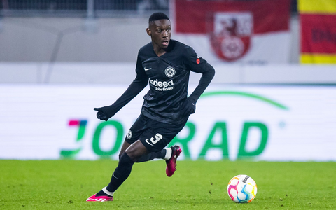 Der ehemalige Frankfurter Randal Kolo Muani im französischen Nationaltrikot. - Foto: Tom Weller/dpa