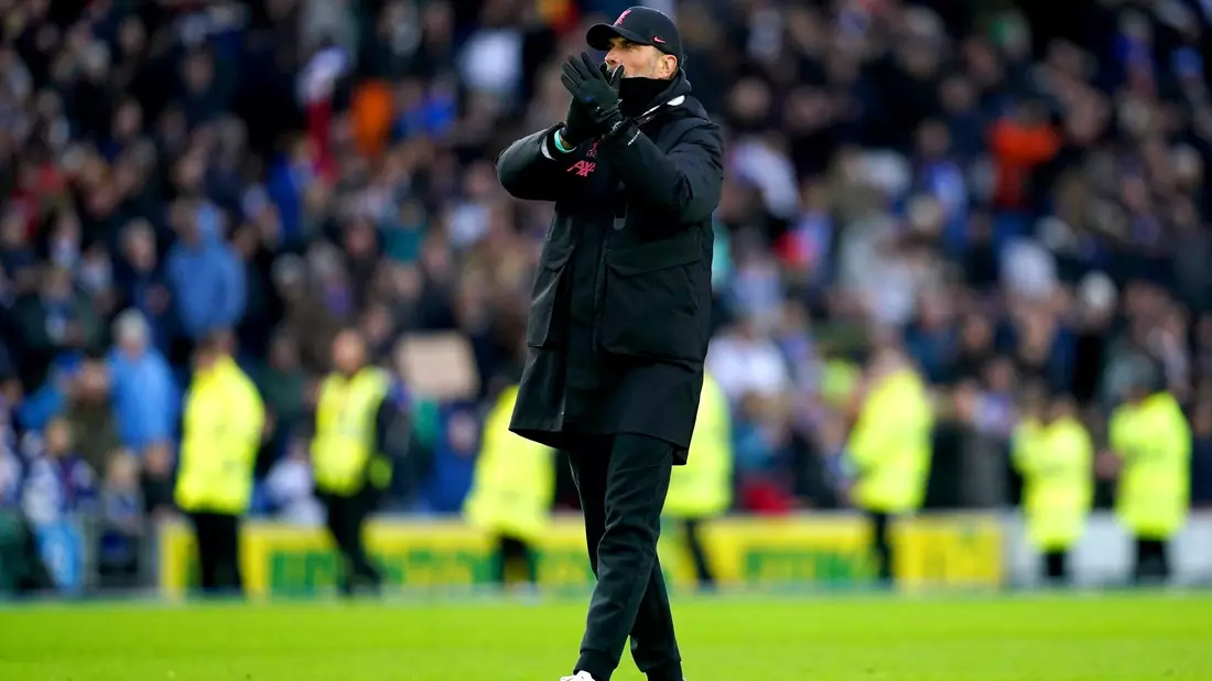 Liverpool-Coach Jürgen Klopp spricht seinem Team trotz der Niederlage ein großes Lob aus. - Bild: John Walton/PA Wire/dpa