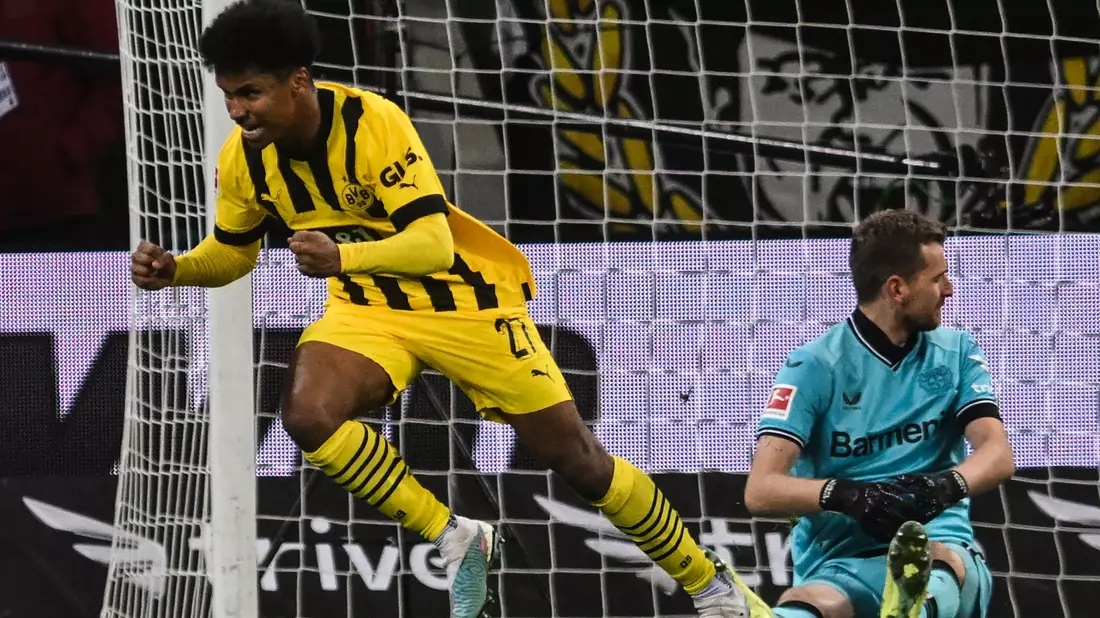 Schnell und neuerdings auch torgefährlich: BVB-Angreifer Karim Adeyemi traf beim 7:1 gegen Celtic Glasgow nach Belieben.    - Bild: Bernd Thissen/dpa