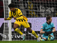 Schnell und neuerdings auch torgefährlich: BVB-Angreifer Karim Adeyemi traf beim 7:1 gegen Celtic Glasgow nach Belieben.    - Foto: Bernd Thissen/dpa
