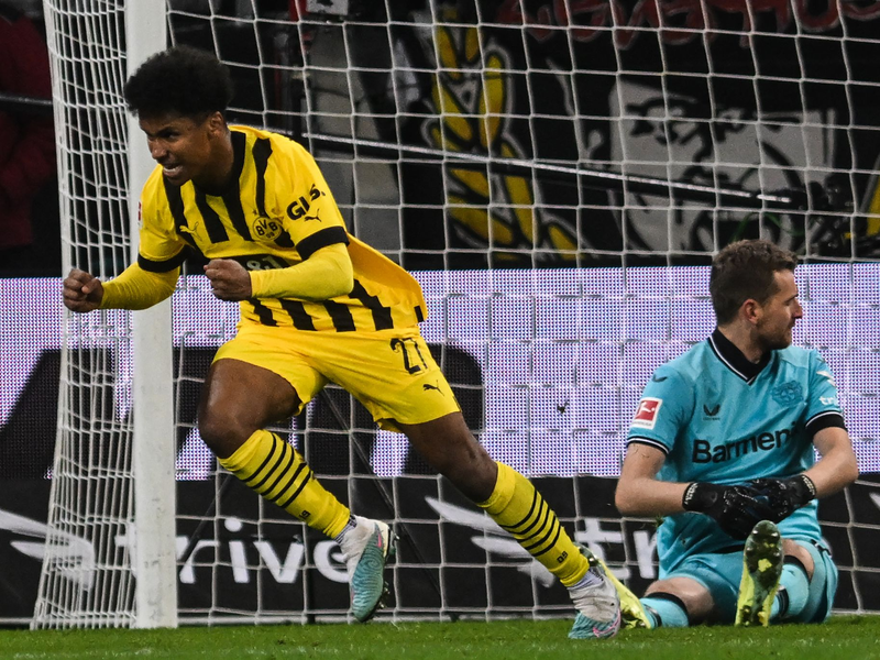 Schnell und neuerdings auch torgefährlich: BVB-Angreifer Karim Adeyemi traf beim 7:1 gegen Celtic Glasgow nach Belieben.    - Foto: Bernd Thissen/dpa