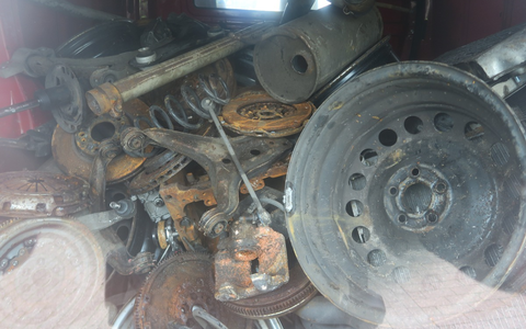 POL-NMS: 240513-4-pdms: Bimöhlen/ A7: Völlig überladen und mit gefälschtem Führerschein unterwegs - Foto: presseportal.de