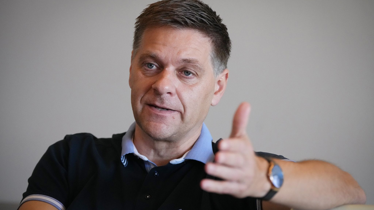 Union-Berlin-Manager Oliver Ruhnert spricht über das Champions-League-Debüt in Madrid. - Foto: Soeren Stache/dpa