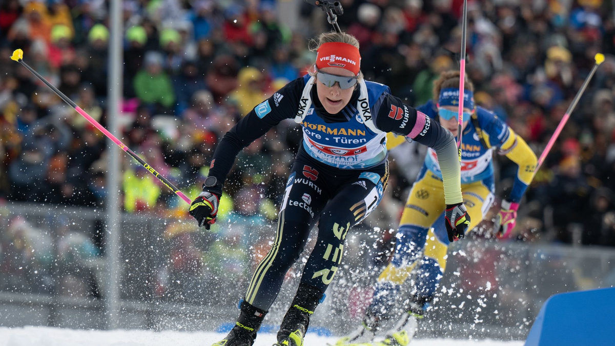 Erfuhr gut drei Stunden vor dem Rennen von ihrem Einsatz: Sophia Schneider. - Foto: Hendrik Schmidt/dpa
