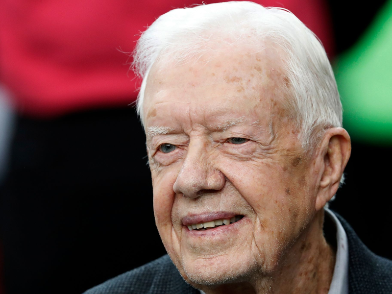 Jimmy Carter ist tot.  - Foto: John Bazemore/AP/dpa