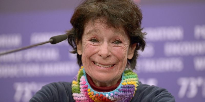 Schauspielerin Geraldine Chaplin auf der Berlinale. - Foto: Philipp Znidar/dpa