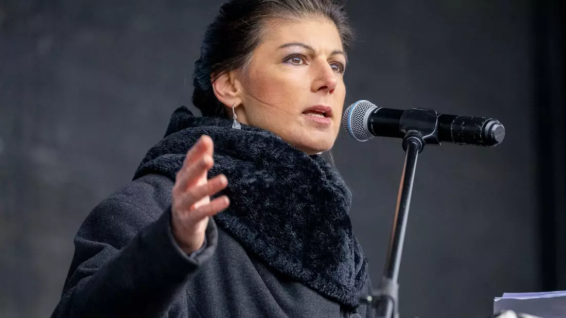 Sahra Wagenknecht ist Gründerin der nach ihr benannten Partei. (Archivbild) - Bild: Monika Skolimowska/dpa