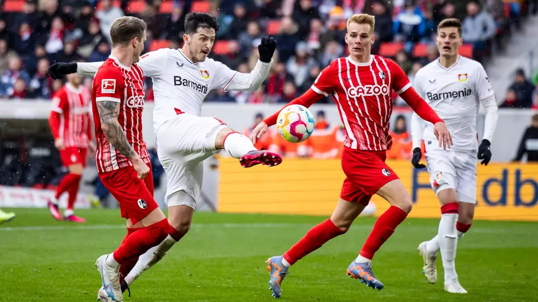 Bayer Leverkusen konnte in Freiburg den nächsten Sieg eingefahren. - Bild: Tom Weller/dpa