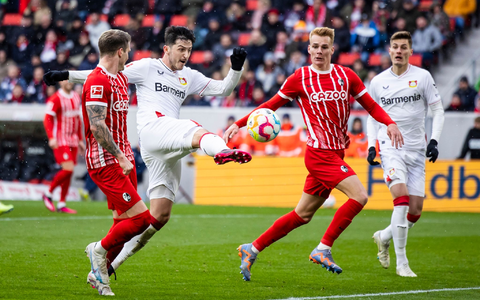 Bayer Leverkusen konnte in Freiburg den nächsten Sieg eingefahren. - Foto: Tom Weller/dpa