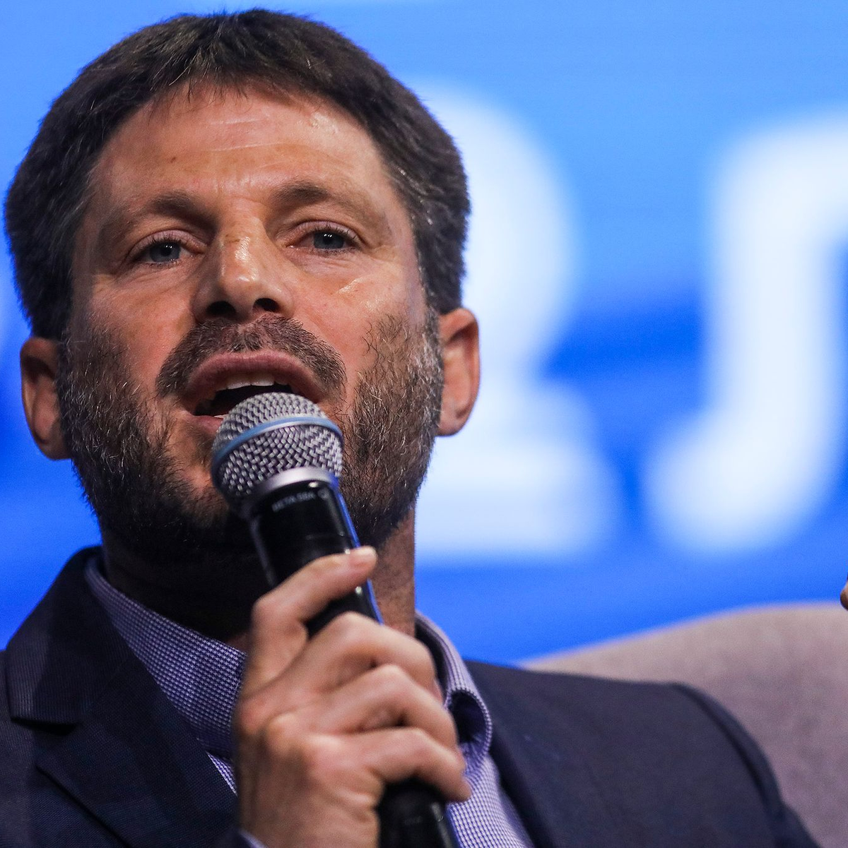 Israels Finanzminister Smotrich sieht einen Gaza-Deal als «gefährlich» Falle. (Archivbild) - Foto: Ilia Yefimovich/dpa