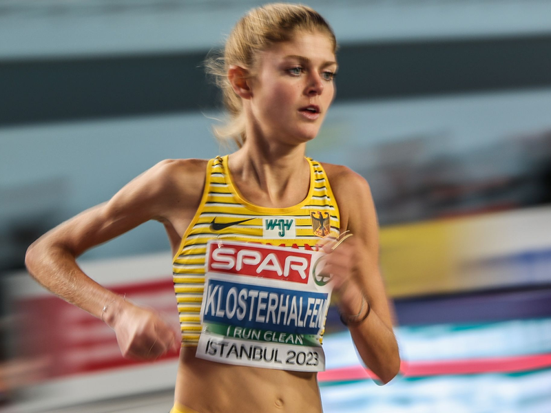 Konstanze Klosterhalfen ist nicht rechtzeitig fit geworden. - Foto: Oliver Weiken/dpa