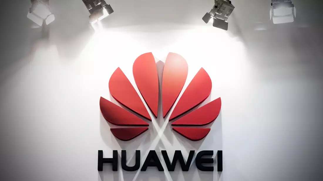 Das Logo von Huawei. - Bild: Robert Schlesinger/ZB/dpa
