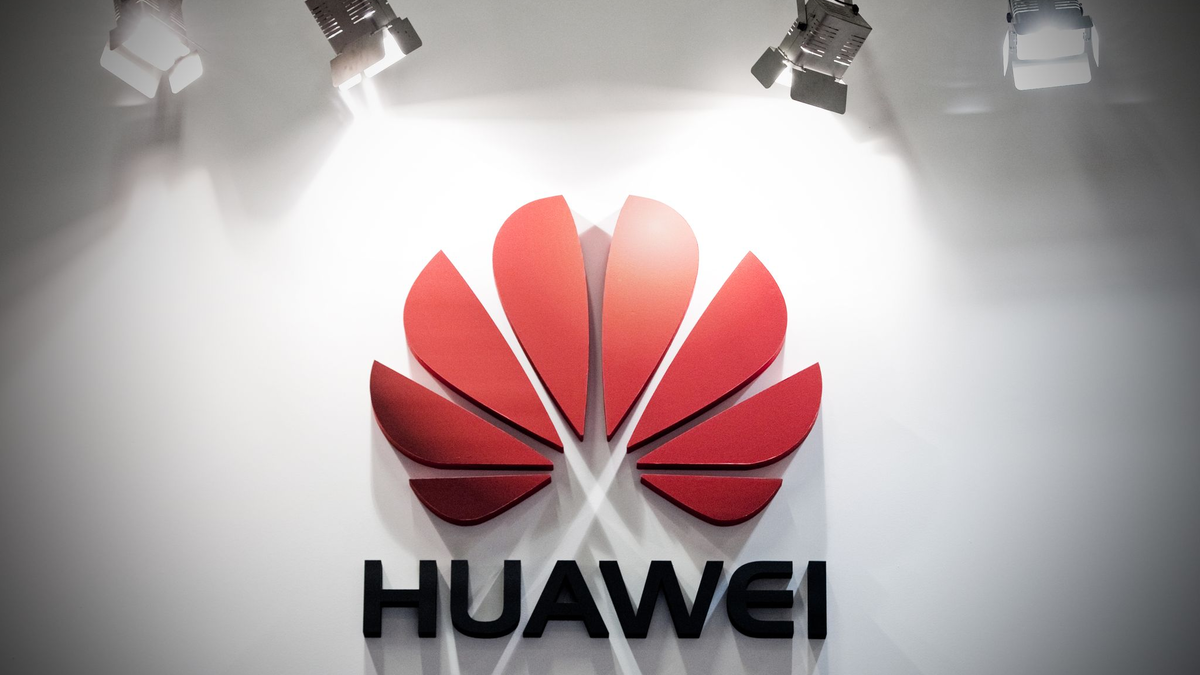 Das Logo von Huawei. - Foto: Robert Schlesinger/ZB/dpa