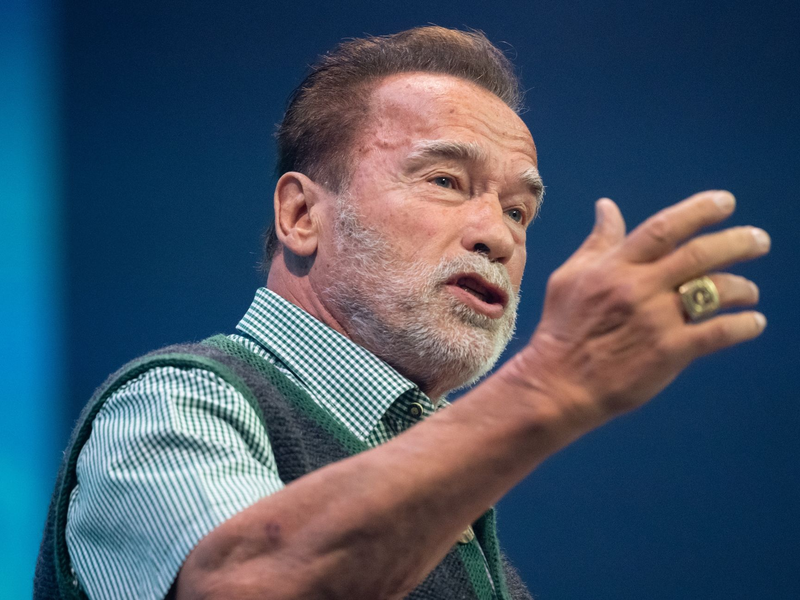Arnold Schwarzenegger hat Ratschläge parat für ein besseres Leben. - Foto: Sven Hoppe/dpa