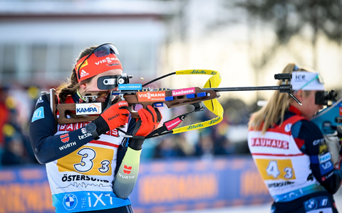 Vanessa Voigt sorgt sich wegen der Coronainfektionen im deutschen Team. - Foto: Anders Wiklund/TT News Agency/AP/dpa
