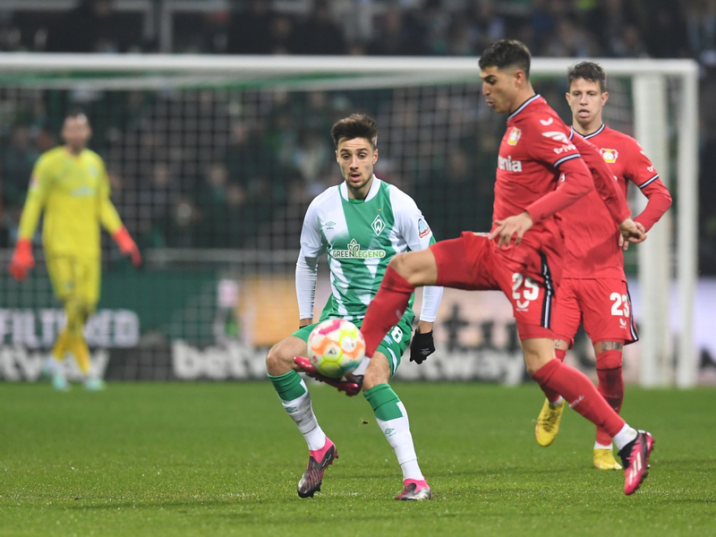 Leverkusener Doppeltorschütze: Patrik Schick - Foto: Carmen Jaspersen/dpa