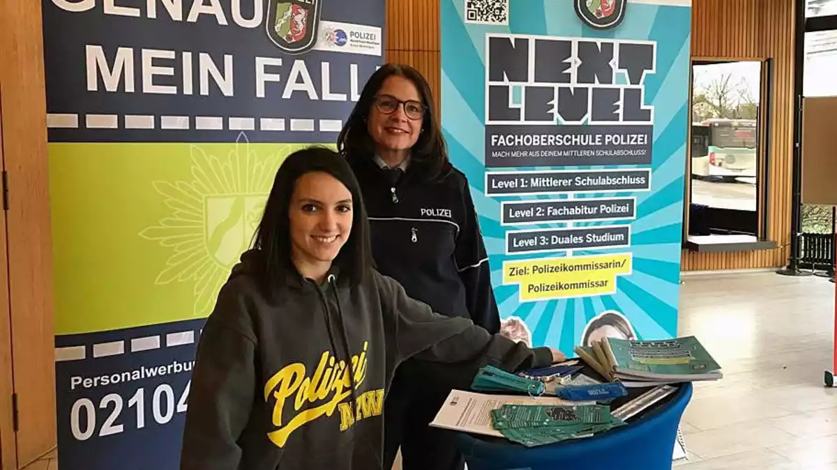 POL-ME: Messe zum Thema "Ausbildung und Studium im öffentlichen Dienst" - die Polizei ist dabei - 2610067 - Bild: presseportal.de