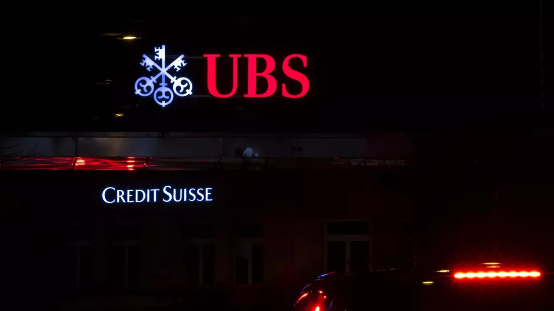 Die EU-Kommission sieht keine Bedenken bei der Übernahme von Credite Suisse durch UBS. - Bild: Michael Buholzer/KEYSTONE/dpa