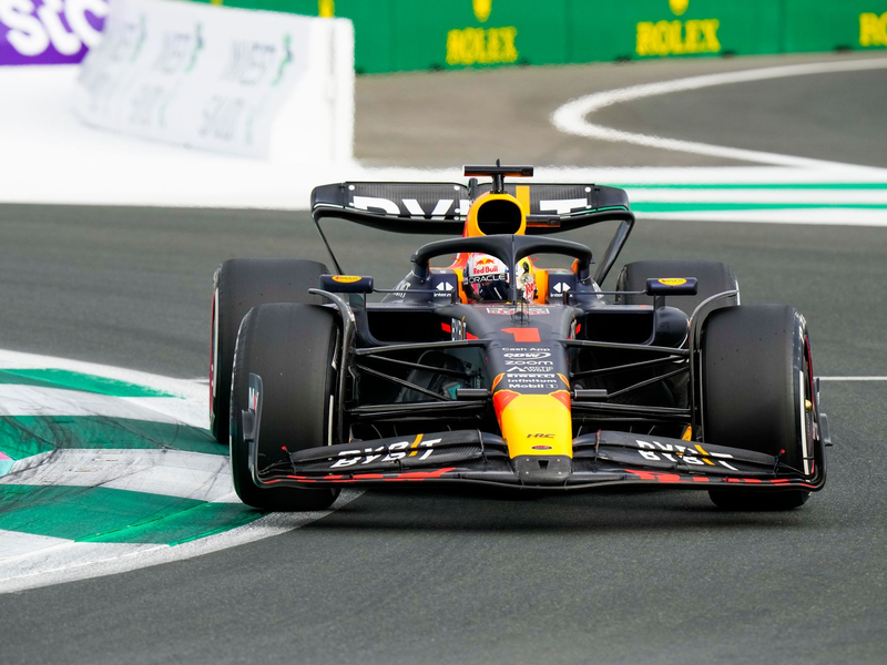 Weltmeister Max Verstappen geht in Monaco bescheiden ins Rennen. - Foto: Luca Bruno/AP/dpa