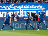 Bochums Torgarantie gegen Leipzig: Stürmer Myron Boadu. - Foto: David Inderlied/dpa